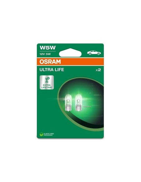 Osram W5W ULTRA LIFE BLISTER 2 db autós izzó készlet