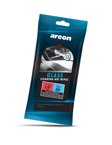 Wet car wipes for Glass, Areon