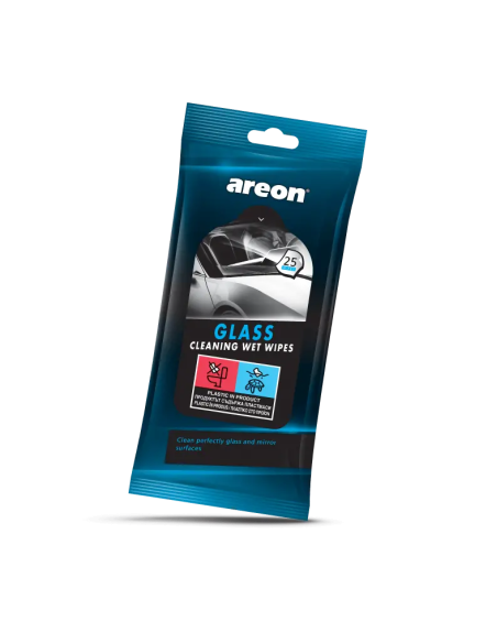 Wet car wipes for Glass, Areon