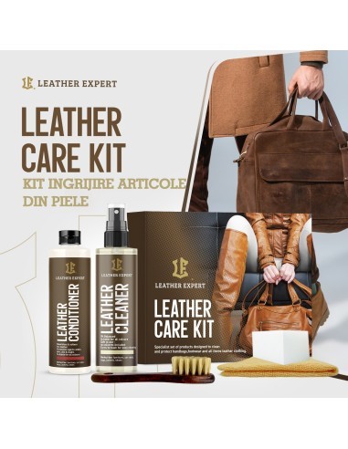 Leather Care Set LEATHER EXPERT, 2x100ml