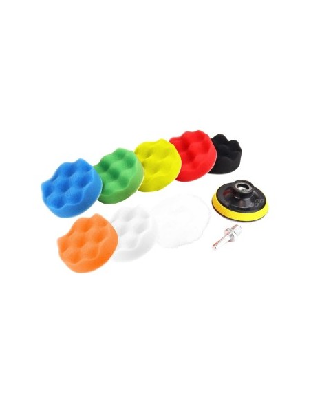 Polishing and Pad Sponge Set for Drill 80mm, Amio
