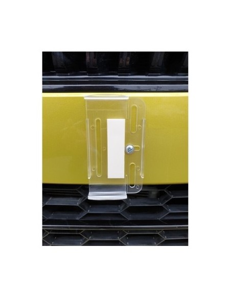 Slim Transparent License Plate Holder Set 4pcs