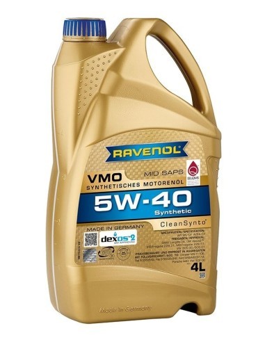 Ravenol VMO 5W40 Fully Synthetic Engine Oil, 4l