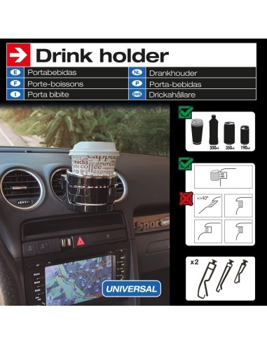 Universal Cup Holder CAR+