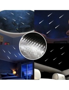 Kit Οπτική Ίνα 3W εφέ αστέρια κυνηγοί / μετεωρίτες,... 2