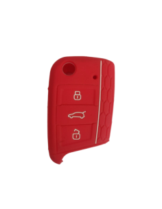 Silicone car key cover for VW, Skoda, Seat, without Red logo