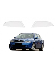 Комплект 2 стъкла фарове за Skoda Octavia 2 1Z Non... 2