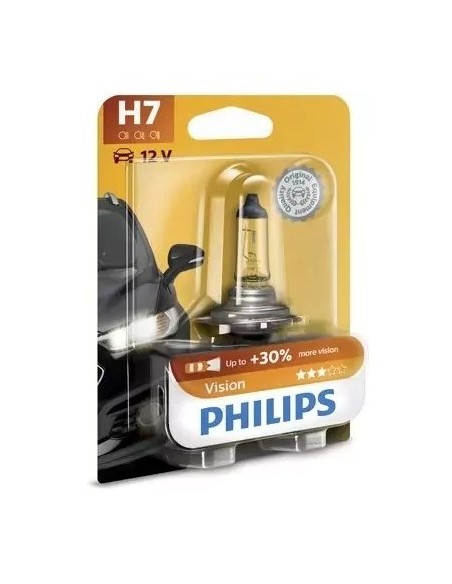 Philips H7 Vision +30% 12V 55W car bulb