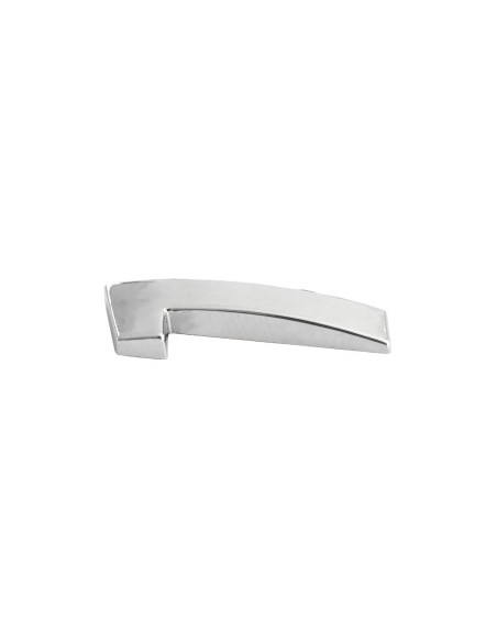 3D Car Ornament Number 1 26 MM Chrome