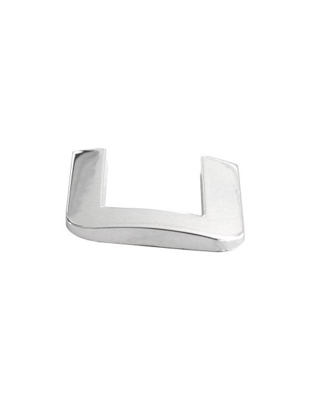 3D Car Ornament Letter C 26 MM Chrome
