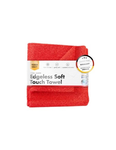 Prosop auto fin Chemicalworkz Edgeless Soft Touch Towel, 500 GSM, 40x40 cm Κόκκινο