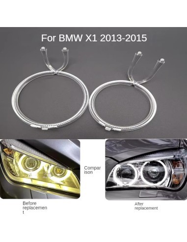 Angel Eyes DRL Headlight Repair Fiber Set Left...