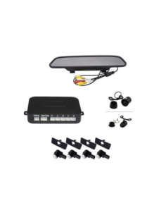 Parking sensors with video camera and 4.3" LCD display in...