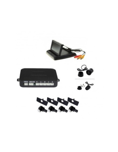 Parking sensors with video camera and 4.3"...