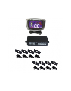 Front and rear parking sensors with 8 sensors and LCD...