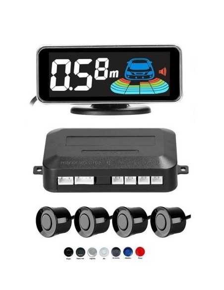OEM Parking Sensors 16.5mm with LED Display and Individual Display for Each Sensor