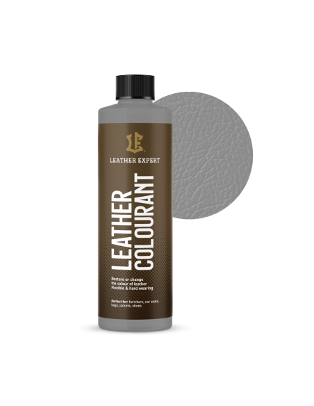 Leather Paint Grey LEATHER EXPERT Leather Colourant 250ml