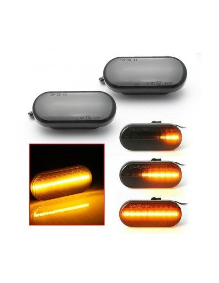 Set of 2 Dynamic LED Wing Indicators for Golf 3, 4, Bora, Passat, Polo