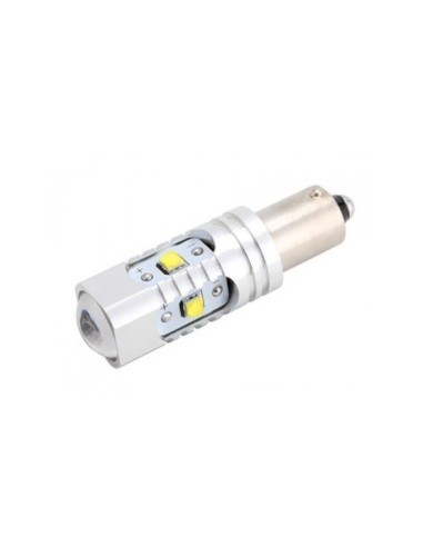 Autós LED Fehér H21W, BAY9S, Canbus 30W, 12-24V, CREE LED-ek