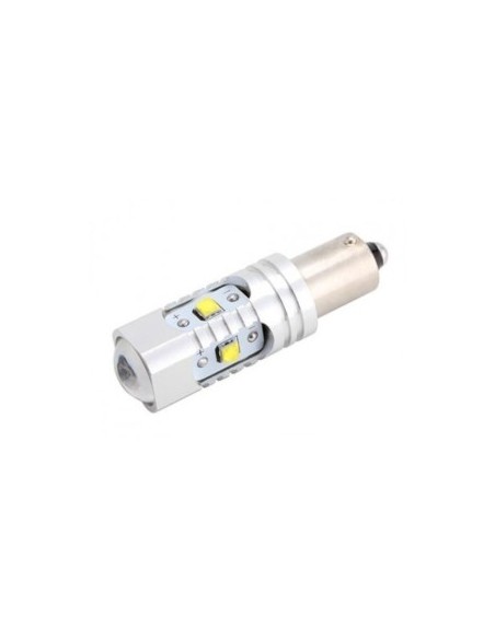 Autós LED Fehér H21W, BAY9S, Canbus 30W, 12-24V, CREE LED-ek