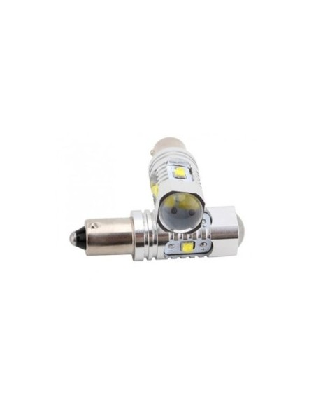 Autós LED Fehér H21W, BAY9S, Canbus 30W, 12-24V, CREE LED-ek