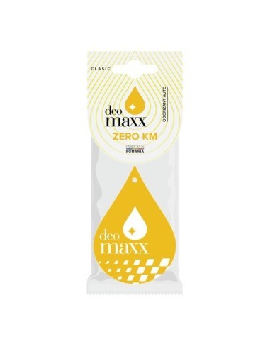 Car air freshener, Classic, DeoMaxx, Zero KM