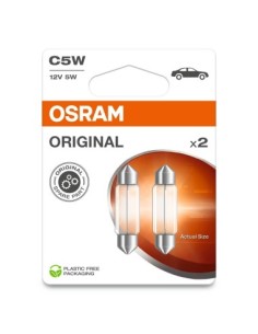 Σετ 2 Λαμπτήρες C5W, 12V, 5W, Osram