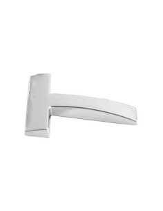 3D Car Ornament Letter T 26 MM Chrome 2