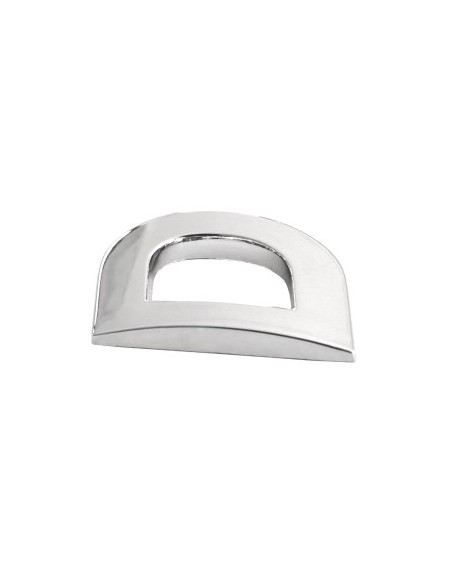 3D Car Ornament Letter D 26 MM Chrome