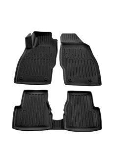 Rubber mat set type tray for Opel Corsa D (2006-2014)