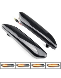 Set of 2 Dynamic Sequential Wing Turn Signals with Smoke...