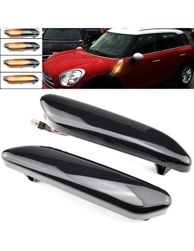 Set of 2 Dynamic Sequential Wing Turn Signals...