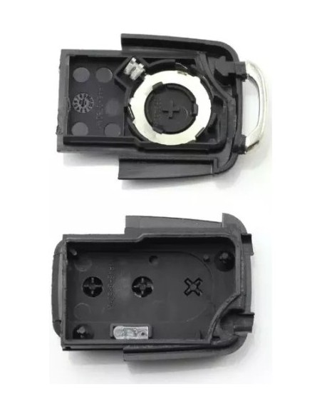 Folding Key Case Compatible with Volkswagen Models with 3 Buttons