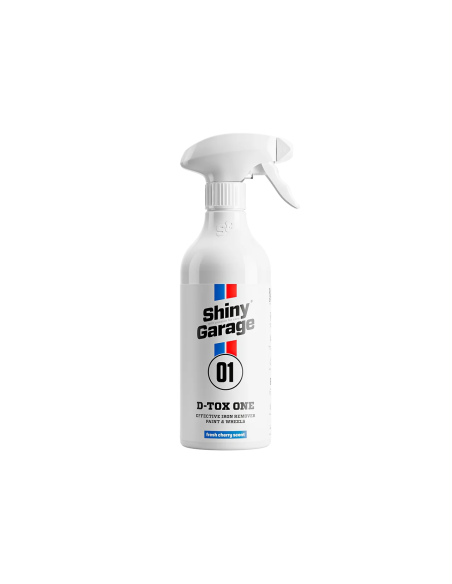 Shiny Garage D-Tox One Iron Remover Wheel and Body Decontamination Solution, 500ml