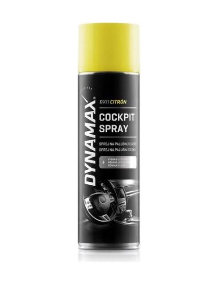 Dynamax Cockpit Spray Cleaning Solution, Lemon, 500ml