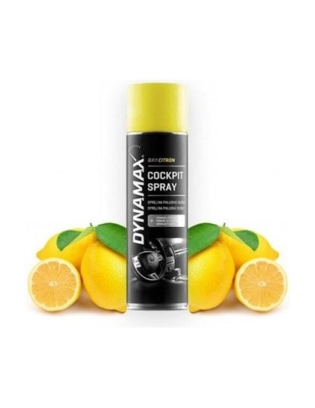 Dynamax Cockpit Spray Cleaning Solution, Lemon, 500ml