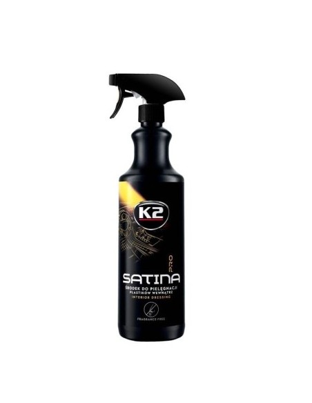 K2 Satina Pro Dressing Dashboard and Plastic Maintenance Solution, 1L