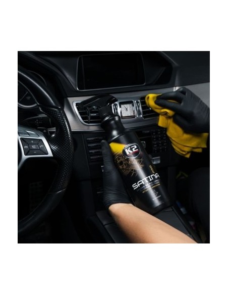 K2 Satina Pro Dressing Dashboard and Plastic Maintenance Solution, 1L