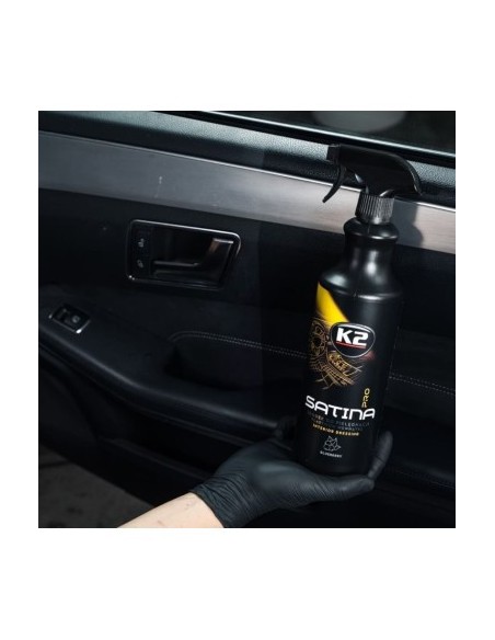 K2 Satina Pro Dressing Dashboard and Plastic Maintenance Solution, 1L
