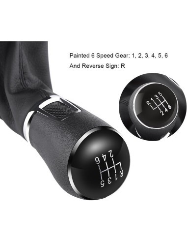 Gear shift knob compatible with VW Passat B7,...