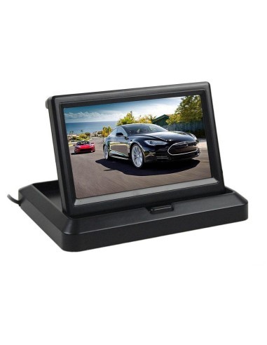 5" Foldable LCD Car Display