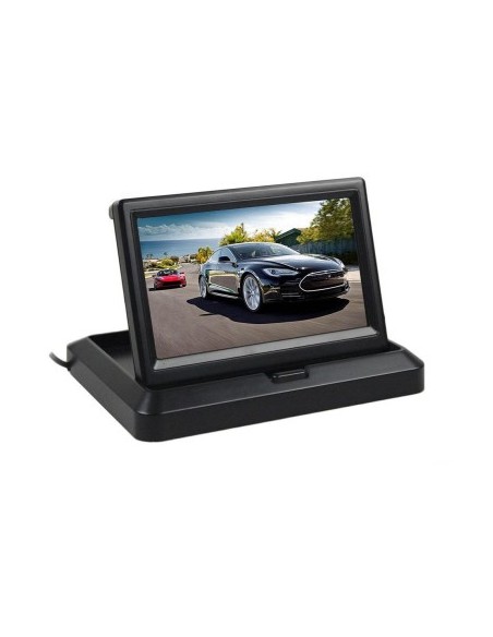 Οθόνη αυτοκινήτου LCD 5″ αναδιπλούμενη