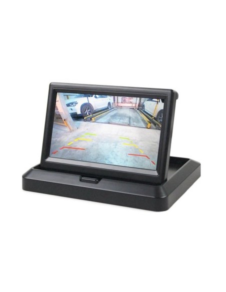 Οθόνη αυτοκινήτου LCD 5″ αναδιπλούμενη