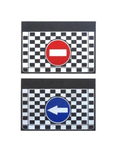 Set of 2 Mud Guards for Truck, model 2 35X50 CM