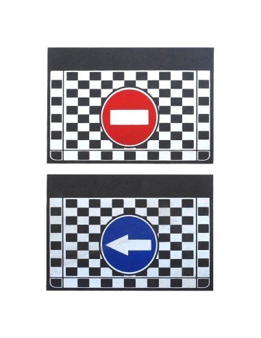 Set of 2 Mud Guards for Truck, model 2 35X50 CM