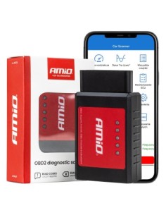 OBD2 Bluetooth XL AMiO autódiagnosztikai tesztelő