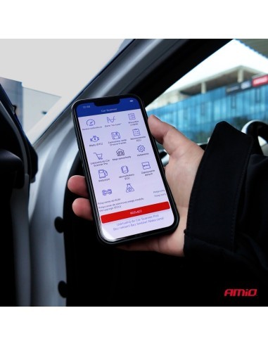 OBD2 Bluetooth Car Diagnostic Tester XL AMiO