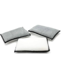 Set of 3 Abrasive Cleaning Sponges EWOCAR Scrub Sponge