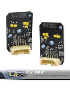DRL Angel Eyes CSL Style Sárga modul készlet BMW 5-ös...