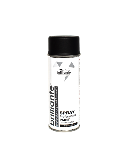 Σπρέι βαφή Ματ Μαύρο Γραφίτη, Ral 9011, 400ml
